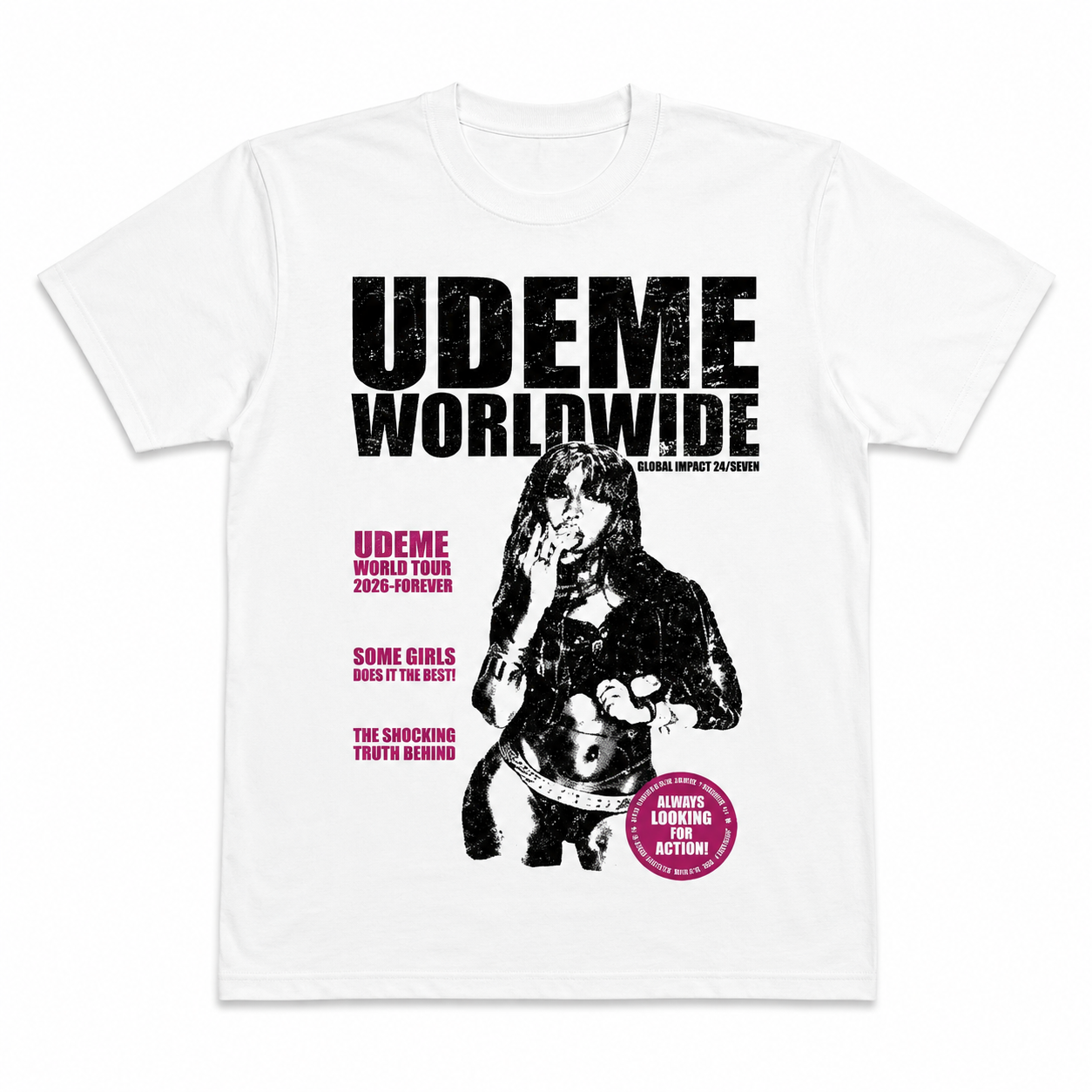 UDEME GIRLS WW TEE